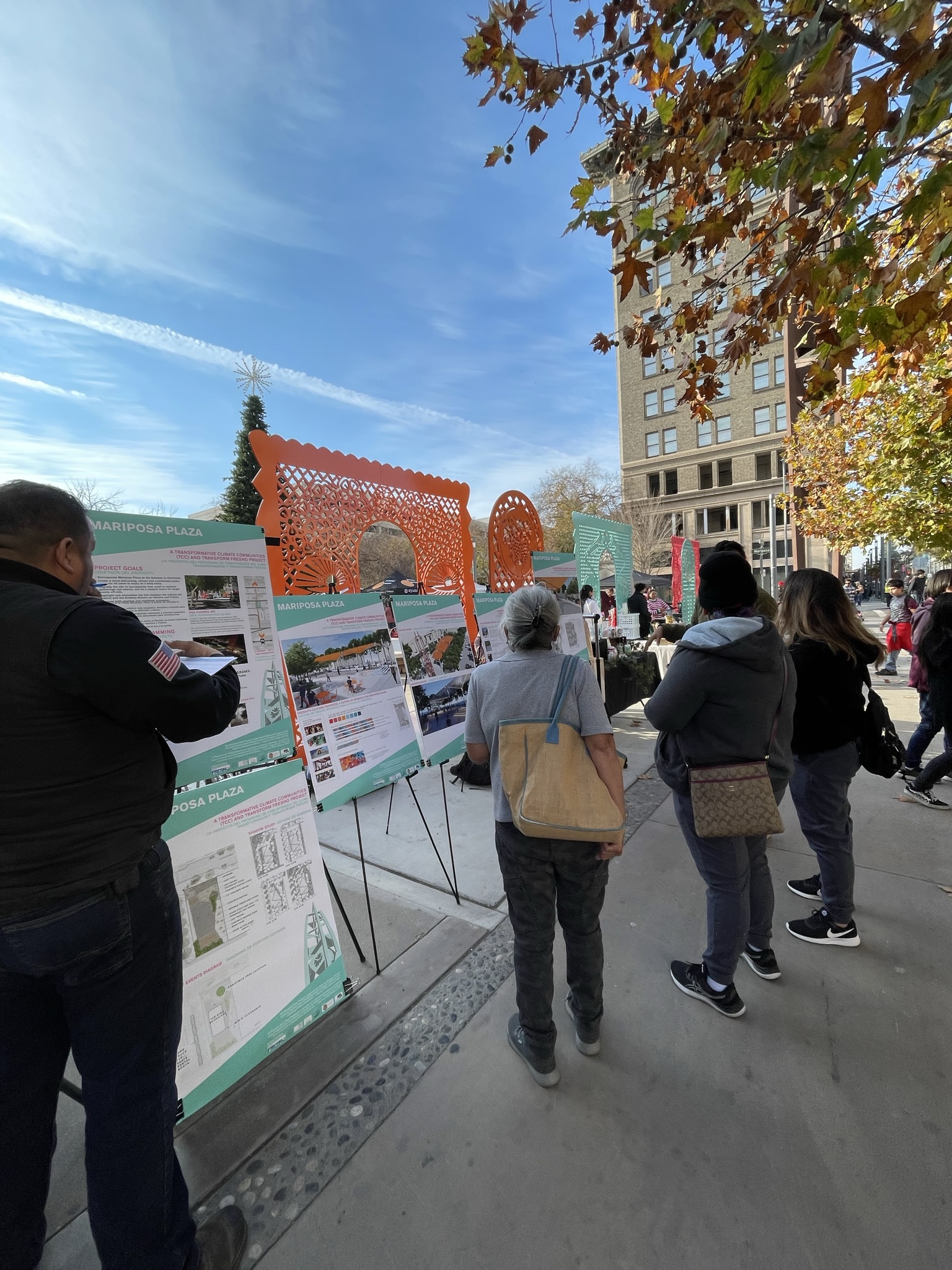 Mariposa Plaza Community Outreach